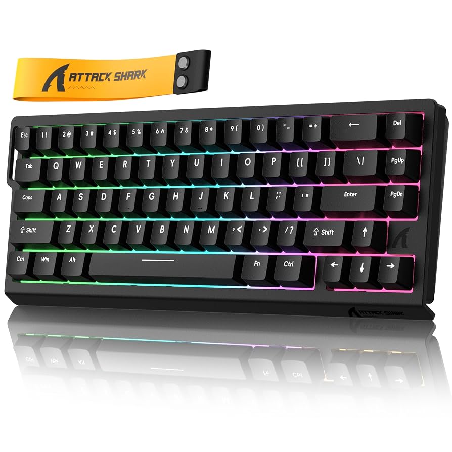Amazon | ATTACK SHARK X68HE ラピットトリガー ゲーミング